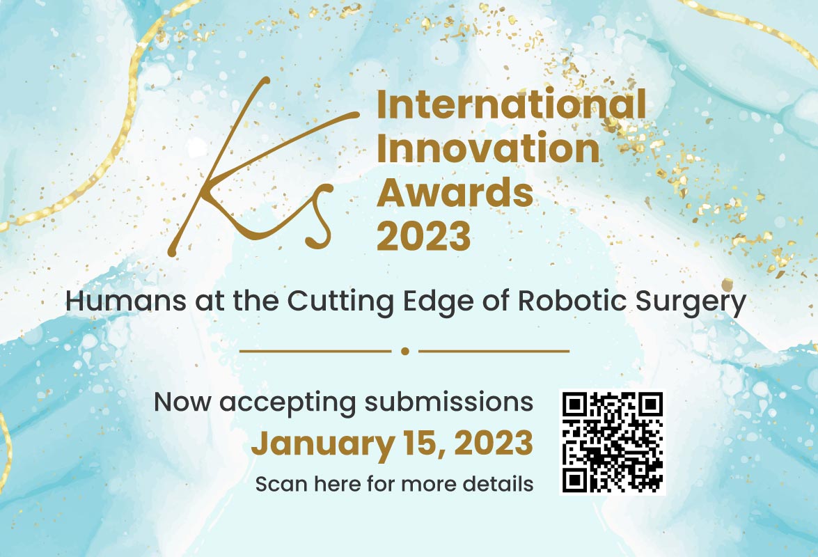 Vattikuti Foundation  KS International Robotic Surgery Innovation Awards  2022